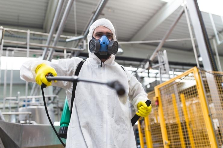 Control de plagas en FABRICAS